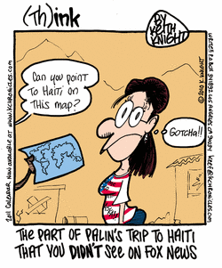 Palin In Haiti