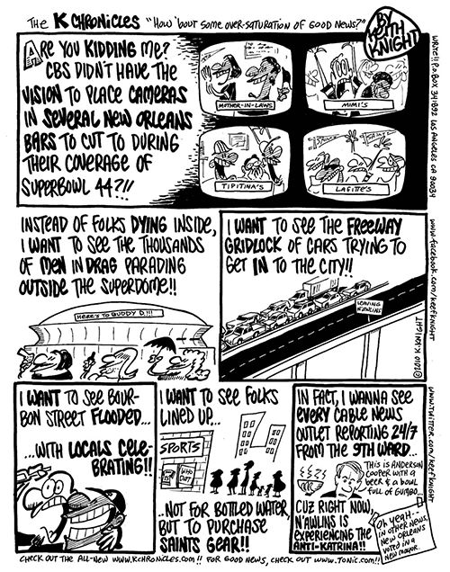 The K Chronicles: Anti Katrina New Orleans